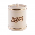 Бочонок сувенирный с бурзянским медом 1,0 кг (цилиндр)
