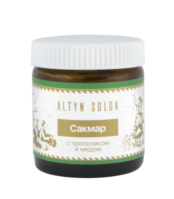 Крем "Сакмар" с прополисом и мёдом