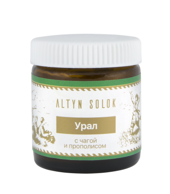Крем "Урал" с чагой и прополисом